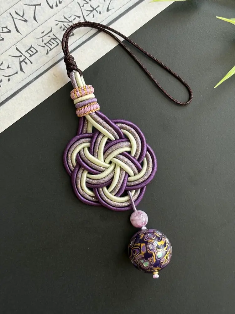 bs5-750px(19) Artisan Flower Knot Charm – Blooming Harmony – Ethereal Lavender - Image 1