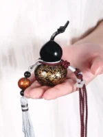 Chinese Lacquer Gourd – Fortune & Longevity Talisman - Image 6