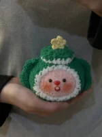 Crochet Christmas Figurine Charm Set – Holiday Motif Accessory - Image 5