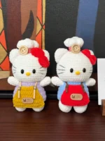 Crochet Chef Figurine – Amigurumi Kitchen Decor & Gift