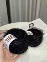 Textured Blend Yarn – Handcrafted Mixed Fiber | 200g Total - Image 7