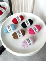 Hollow Cotton Yarn – 1.5mm Fine Crochet Thread | 200g Total