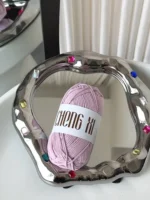 Hollow Cotton Yarn – 1.5mm Fine Crochet Thread | 200g Total - Image 4