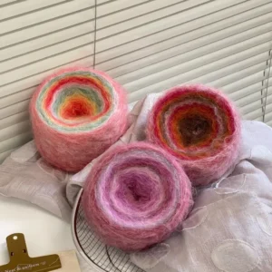 Cloud Soft Gradient Yarn – Long Color Flow for Apparel | 250g Total