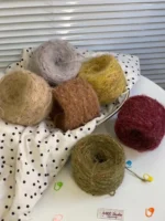 Textured Blend Yarn – Cozy Hats & Winter Projects | 200g Total