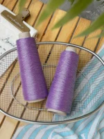Metallic Core Yarn – High-Shine Sparkle Thread | 200g Total - Image 4