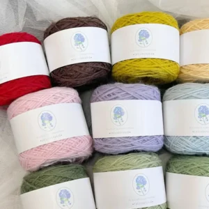 50% Wool Blend Yarn – Knit & Crochet Apparel | 100g Total