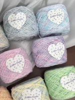 Soft Cotton Blend Yarn – Gradient Bags & Crafts | 200g Total - Image 3