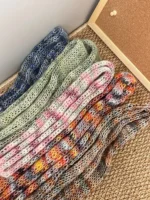 Hand-Dyed Cotton Yarn – Ombre Scarves & Blankets | 200g Total - Image 5