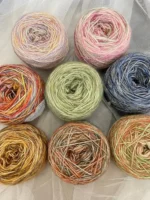 Hand-Dyed Cotton Yarn – Ombre Scarves & Blankets | 200g Total - Image 2