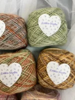 Hand-Dyed Cotton Yarn – Ombre Scarves & Blankets | 200g Total - Image 4