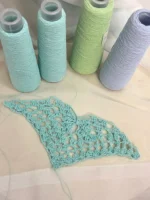 Ice Silk Core-Spun Yarn – Summer Bags & Tops | 100g Total - Image 3