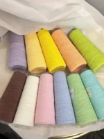 Ice Silk Core-Spun Yarn – Summer Bags & Tops | 100g Total