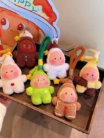 Crochet Gnome Figurine – Amigurumi Holiday Mascot Collection - Image 4