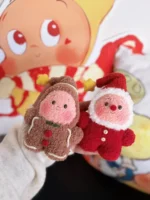Crochet Gnome Figurine – Amigurumi Holiday Mascot Collection - Image 9
