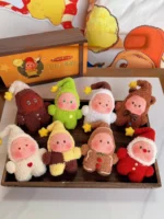 Crochet Gnome Figurine – Amigurumi Holiday Mascot Collection