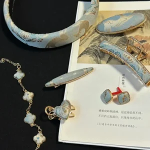 Song Brocade Accessories – Master Qian's Blooming Deer