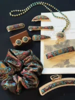Song Brocade Hair Accessories – Gilded Vines