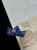 Song Brocade Hair Clips – Starry Night Butterfly - Image 6