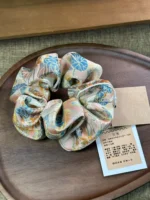 Song Brocade Scrunchie – Swan Lake - Image 2
