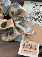 Song Brocade Scrunchie – Swan Lake - Image 3