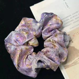 Song Brocade Scrunchie – Fairy Tale Village