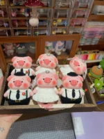 Crochet Pig Couple Figurine – Amigurumi Wedding Gift Set - Image 6