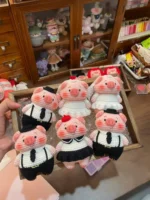 Crochet Pig Couple Figurine – Amigurumi Wedding Gift Set