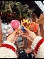 Crochet "Paw Popsicle" Charm – Animal Ice Cream Pendant - Image 2