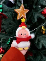 Crochet "Penguin Star" Charm – Interchangeable Outfit Amigurumi