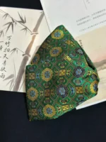 Song Brocade Hair Accessories – Emerald Harmony - Image 3