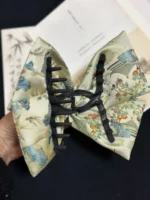 Song Brocade Claw Clip – Four Seasons Pavilion - Image 2