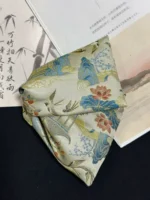 Song Brocade Claw Clip – Four Seasons Pavilion - Image 4