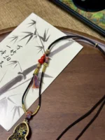 Song Brocade Necklace – Silk Road Gourd - Image 3
