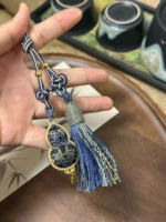 Song Brocade Gourd Charm – Iridescent Midnight - Image 2