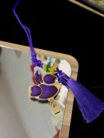 Song Brocade Charm – Purple Steed - Image 3