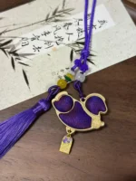 Song Brocade Charm – Purple Steed - Image 5