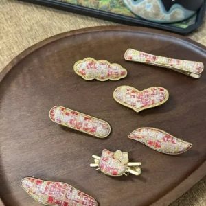 Song Brocade Hair Accessories – Master Li's Gilded Rouge