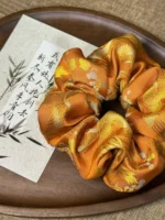 Song Brocade Scrunchie – Phoenix Flight