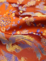 Song Brocade Scrunchie – Phoenix Flight - Image 4