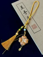 Song Brocade Bag Charm – Phoenix Flight – Harmony & Prosperity Symbol