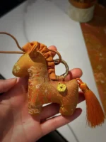 Song Brocade Pony Charm – Master Qian's Leo - Image 6
