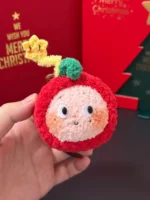 Crochet Christmas Figurine Gift Box – Artisan Tree, Peace Apple Set - Image 6