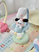 Crochet "Cloud Aviator" Magnetic Display – Floating Airplane Figurine - Image 3