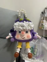Crochet "Storybook Buddy" Bag – Soft Toddler Treasure Pouch - Image 2