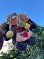 Crochet "Storybook Buddy" Bag – Soft Toddler Treasure Pouch - Image 3