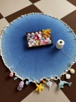 Crochet "Living Ocean" 2-in-1 Rug & Blanket – 3D Marine Life Sensory Playmat - Image 9