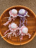 Crochet "Living Ocean" 2-in-1 Rug & Blanket – 3D Marine Life Sensory Playmat - Image 14