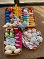 Crochet "Living Ocean" 2-in-1 Rug & Blanket – 3D Marine Life Sensory Playmat - Image 8