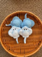 Crochet "Living Ocean" 2-in-1 Rug & Blanket – 3D Marine Life Sensory Playmat - Image 30